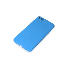 Newface Iphone 7 Plus Kılıf First Silikon - Mavi