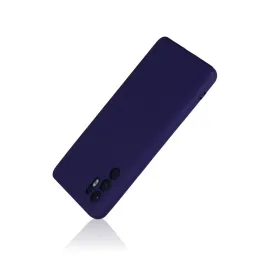 Newface Oppo Reno 6 Kılıf Nano Içi Kadife Silikon - Mor