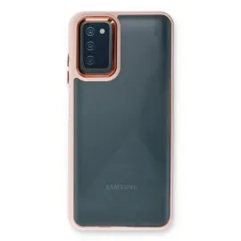 Newface Samsung Galaxy A03S Kılıf Dora Kapak - Pudra