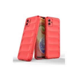 Newface Samsung Galaxy A04 Kılıf Optimum Silikon - Kırmızı