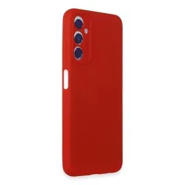 Newface Samsung Galaxy A05S Kılıf First Silikon - Kırmızı