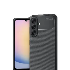 Newface Samsung Galaxy A17 5G Auto Focus Karbon Kapak - Siyah