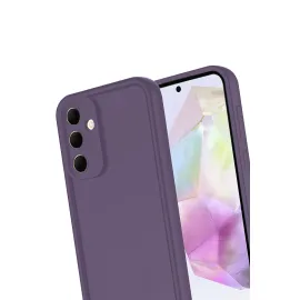 Newface Samsung Galaxy A17 5G Viera Silikon - Mürdüm