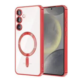 Newface Samsung Galaxy A26 Kross Magneticsafe Kapak - Kırmızı