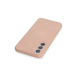 Newface Samsung Galaxy A54 5G Kılıf Nano Içi Kadife Silikon - Pudra