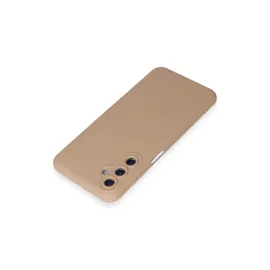 Newface Samsung Galaxy M34 5G Kılıf Nano Içi Kadife Silikon - Pudra