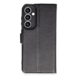 Newface Samsung Galaxy S23 Fe Kılıf Trend S Plus Kapaklı Kılıf - Siyah