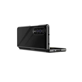 Newface Samsung Galaxy Z Fold 4 Kılıf Fold Element Kapak - Siyah