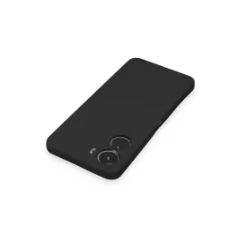 Newface Vivo Y16 Kılıf Nano Içi Kadife Silikon - Siyah