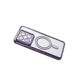 Newface Xiaomi Mi 14T Pro Joke Simli Magneticsafe Kılıf - Derin Mor