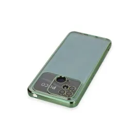 Newface Xiaomi Redmi 10C Kılıf Razer Lensli Silikon - Yeşil