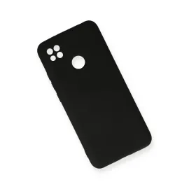 Newface Xiaomi Redmi 9C Kılıf Nano Içi Kadife Silikon - Siyah