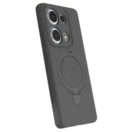 Newface Xiaomi Redmi Note 13 Pro 4G Regal Magsafe Standlı Kapak - Titan Gri