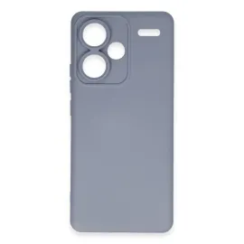 Newface Xiaomi Redmi Note 13 Pro Plus Kılıf Nano Içi Kadife Silikon - Gri