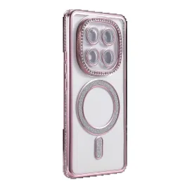 Newface Xiaomi Redmi Note 14 Pro 4G Joke Simli Magneticsafe Kılıf - Pembe