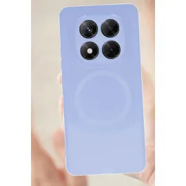 Newface Xiaomi Redmi Note 14 Pro 5G Kılıf Maya Karbon Kapak - Lacivert