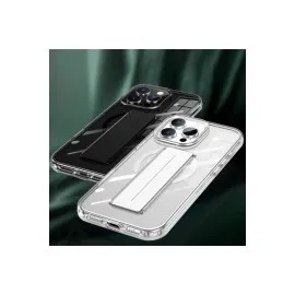 Joko Iphone 16 Pro Kılıf Alfa Magsafe Standlı Kapak - Şeffaf