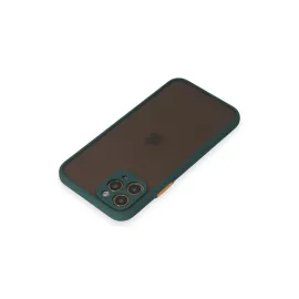 Newface Iphone 11 Pro Kılıf Montreal Silikon Kapak - Yeşil