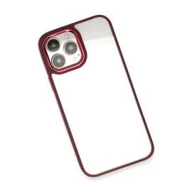 Newface Iphone 13 Pro Kılıf Dora Kapak - Kırmızı