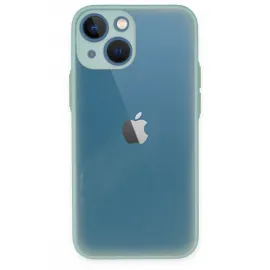 Newface Iphone 15 Plus Kılıf Montreal Silikon Kapak - Açık Yeşil