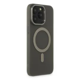 Newface Iphone 15 Pro Max Kılıf Lodos Magneticsafe Mat Kapak - Titan Gri