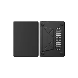 Newface Macbook Air 15 2024 Macbook Deri Kapak - Siyah