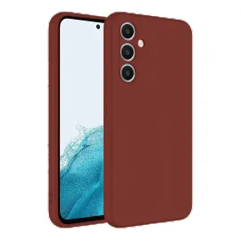 Newface Samsung Galaxy A16 5G Kılıf First Silikon - Bordo