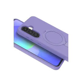 Newface Samsung Galaxy A17 5G Regal Magsafe Standlı Kapak - Lila