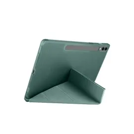 Newface Samsung Galaxy X610 Tab S9 Fe Plus 12.4 Kılıf Kalemlikli Mars Tablet Kılıfı - Koyu Yeşil