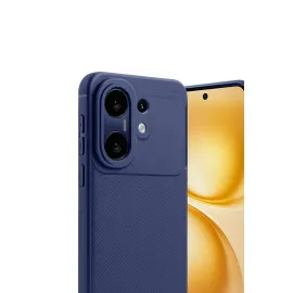 Newface Vivo X200 Fe Auto Focus Karbon Kapak - Lacivert