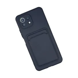 Newface Xiaomi Mi 11 Kılıf Kelvin Kartvizitli Silikon - Lacivert