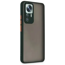 Newface Xiaomi Mi 12T Pro Kılıf Montreal Silikon Kapak - Yeşil
