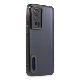Newface Xiaomi Poco F5 Pro Kılıf Slot Silikon - Siyah