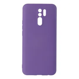 Newface Xiaomi Redmi 9 Kılıf Nano Içi Kadife Silikon - Mor