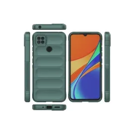 Newface Xiaomi Redmi 9C Kılıf Optimum Silikon - Koyu Yeşil