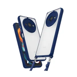 Newface Xiaomi Redmi A3 4G Kılıf Penta Silikon Kılıf - Lacivert