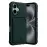 Newface Apple Iphone 17 Kelvin Kartvizitli Silikon - Koyu Yeşil