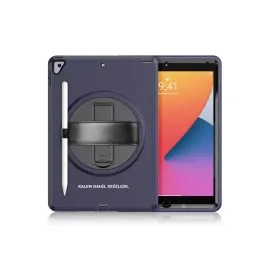 Newface Ipad 10.2 (7.nesil) Kılıf Hand Strap Tablet Kılıfı - Lacivert