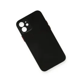 Newface Iphone 12 Kılıf Pp Ultra İnce Kapak - Siyah
