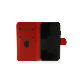 Newface Iphone 13 Mini Kılıf Trend S Plus Kapaklı Kılıf - Kırmızı