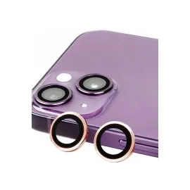 Newface Iphone 13 Mini Raze Metal Kamera Lens - Pembe