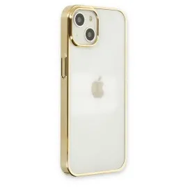 Newface Iphone 14 Plus Kılıf Element Silikon - Gold
