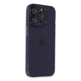 Newface Iphone 14 Pro Max Kılıf Luko Lens Silikon - Siyah