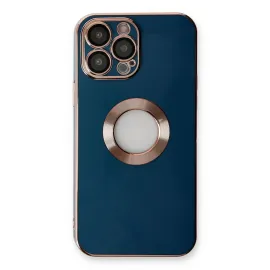 Newface Iphone 14 Pro Max Kılıf Store Silikon - Mavi