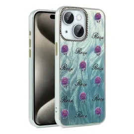 Newface Iphone 15 Plus Kılıf Blade Aynalı Desenli Kapak - Desen 9
