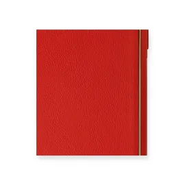 Newface Iphone 7 Plus Kılıf Coco Deri Silikon Kapak - Kırmızı