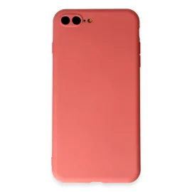 Newface Iphone 7 Plus Kılıf First Silikon - Kiremit