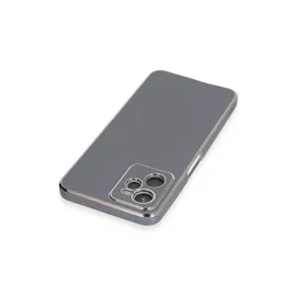 Newface Realme C35 Kılıf Volet Silikon - Mavi