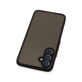 Newface Samsung Galaxy A34 5G Kılıf Montreal Silikon Kapak - Siyah