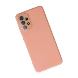 Newface Samsung Galaxy A53 5G Kılıf Lansman Glass Kapak - Pembe